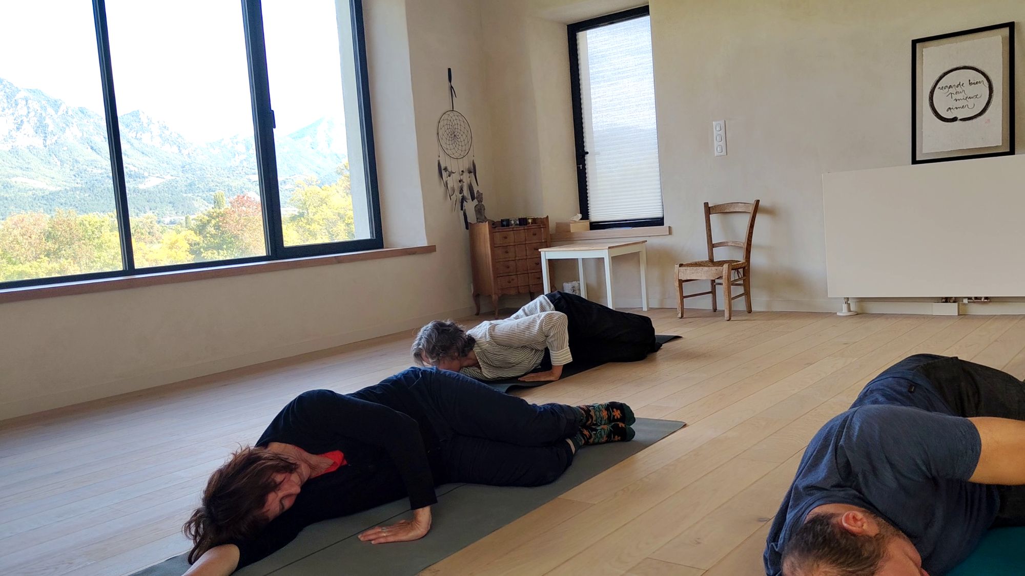 pratique corporelle ou nature lors de séjours de répit et de reconstruction au Quinson