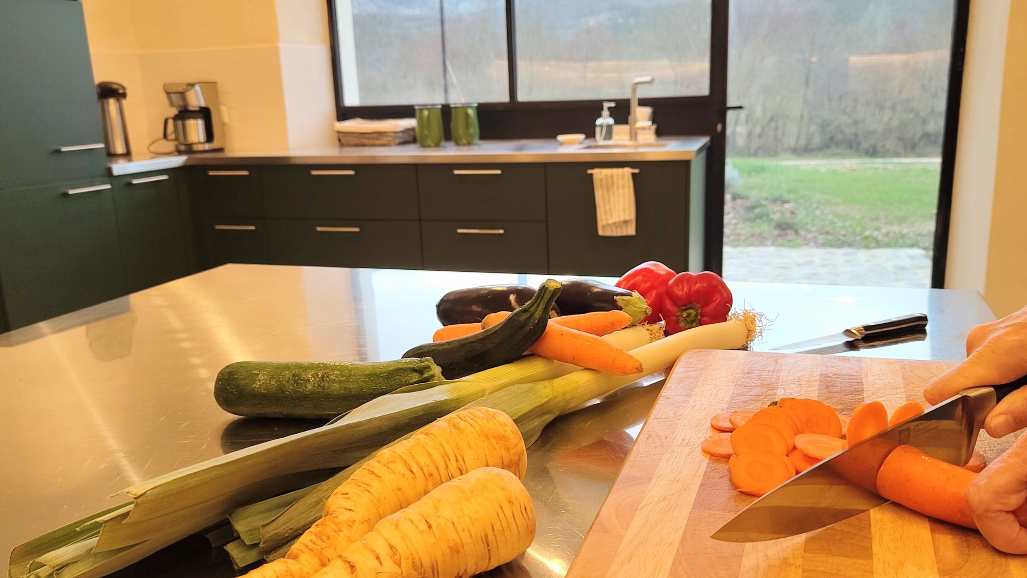 Repas bien-être lors de séjours de répit et de reconstruction au Quinson