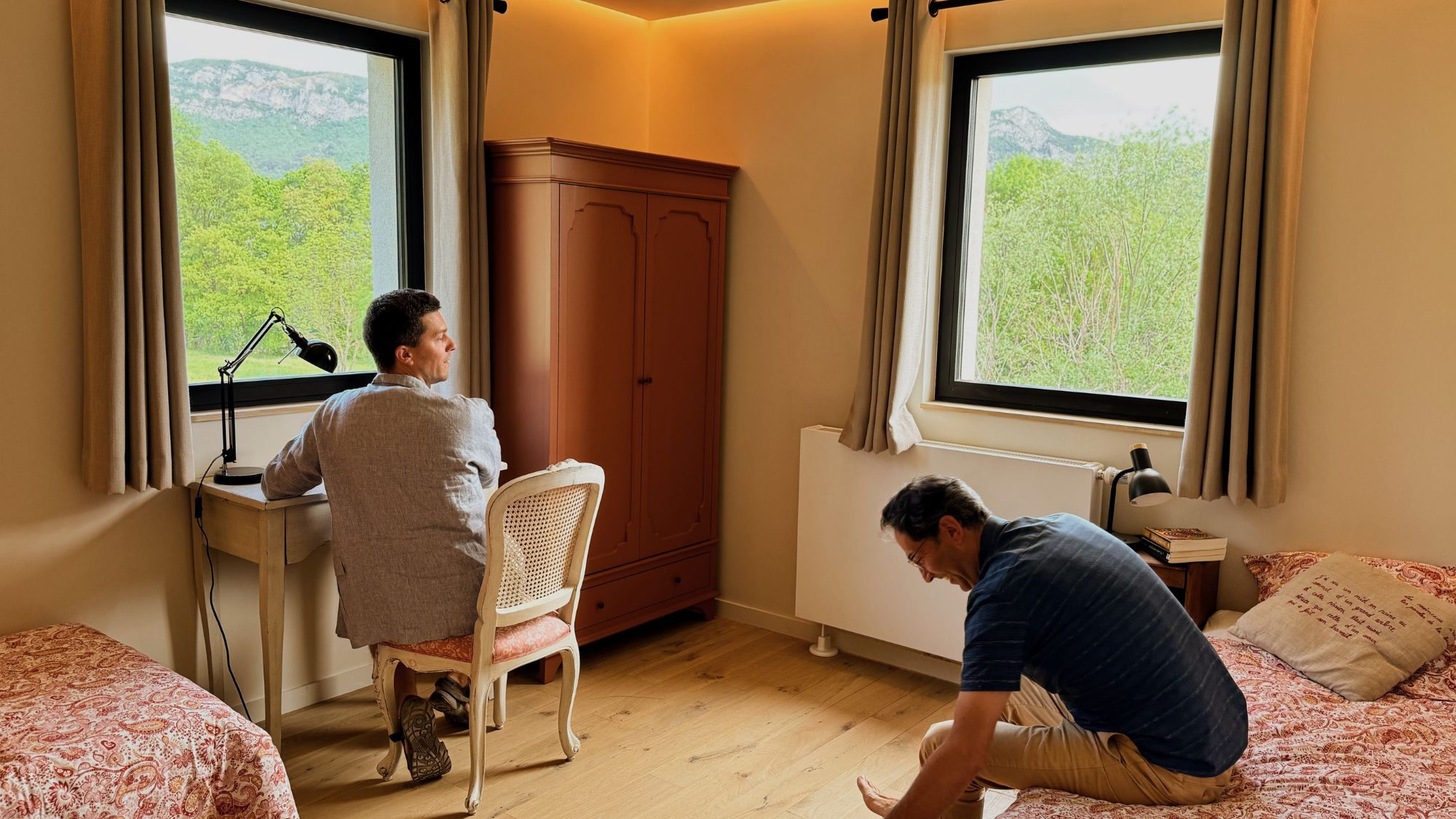chambre partagée lors de séjours Un temps hors du temps au Quinson