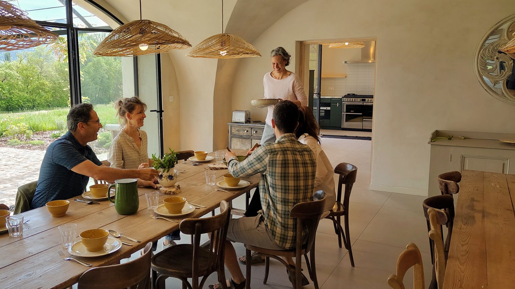 La cuisine des séjours Un temps hors du temps en Drôme