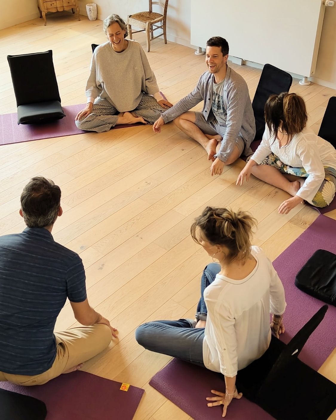 Activité de groupe au quinson
