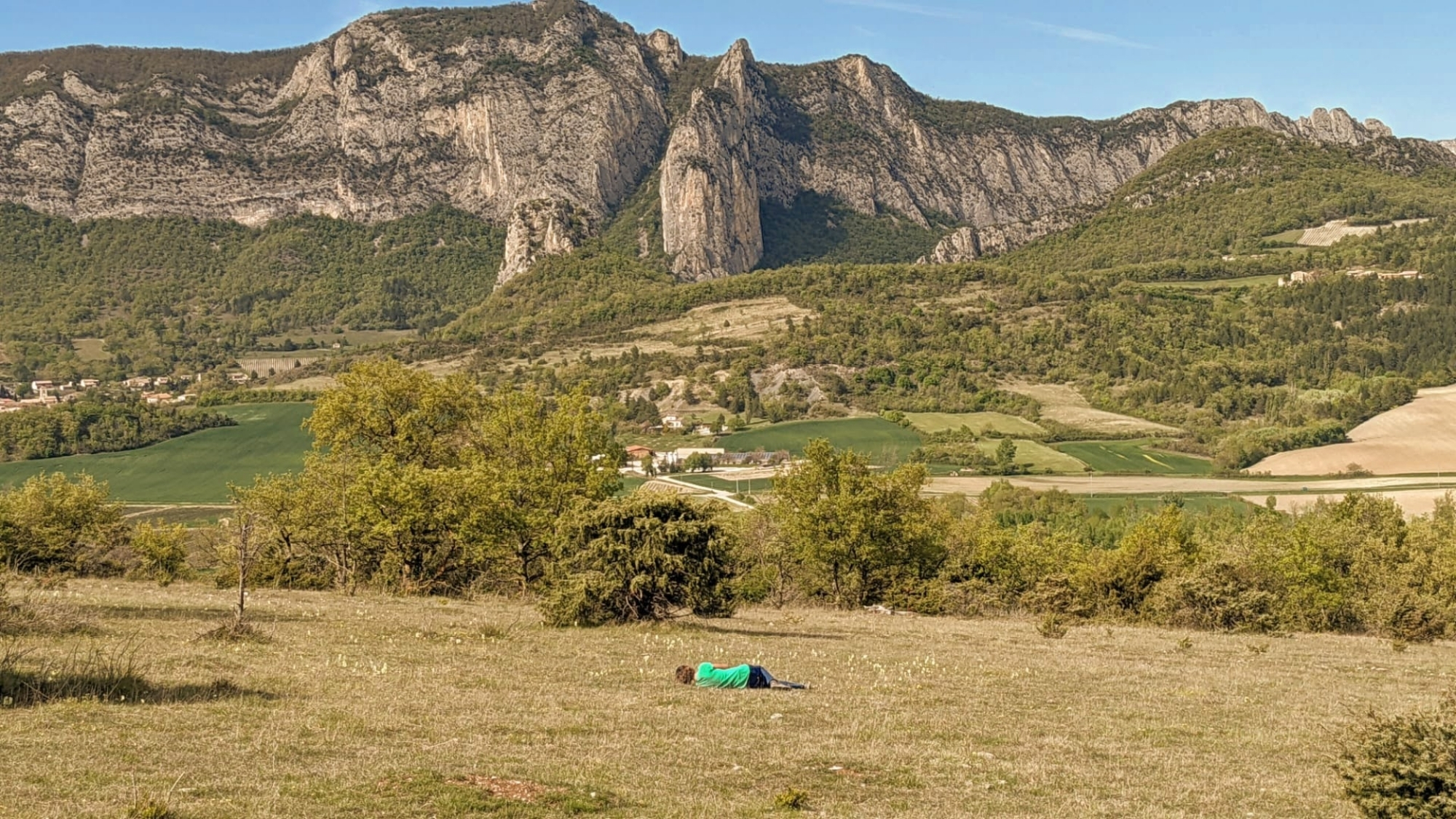 Espace extérieur lors des séjours un temps hors du temps en Drôme